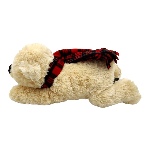 Creamy Tan Super Soft Floppy 17" Eddie Bauer Teddy Bear Stuffed Animal Plush Toy - Picture 5 of 12